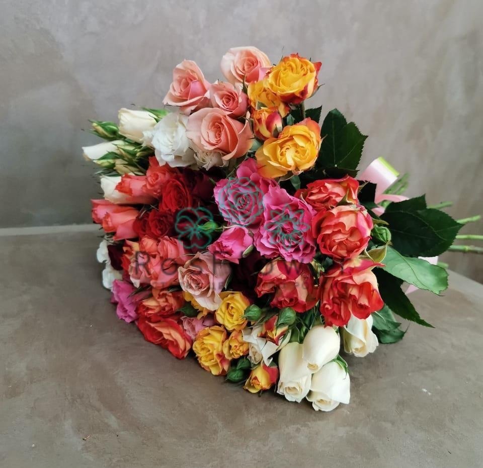 Букет цветов из: Розы в Аристово