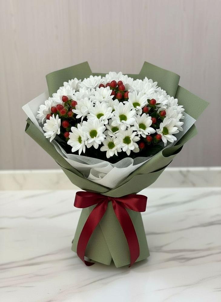 Букет цветов из: Хризантемы в Аристово