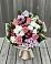 Букет цветов из: Альстромерии, Гвоздики, Розы и Хризантемы в Аристово