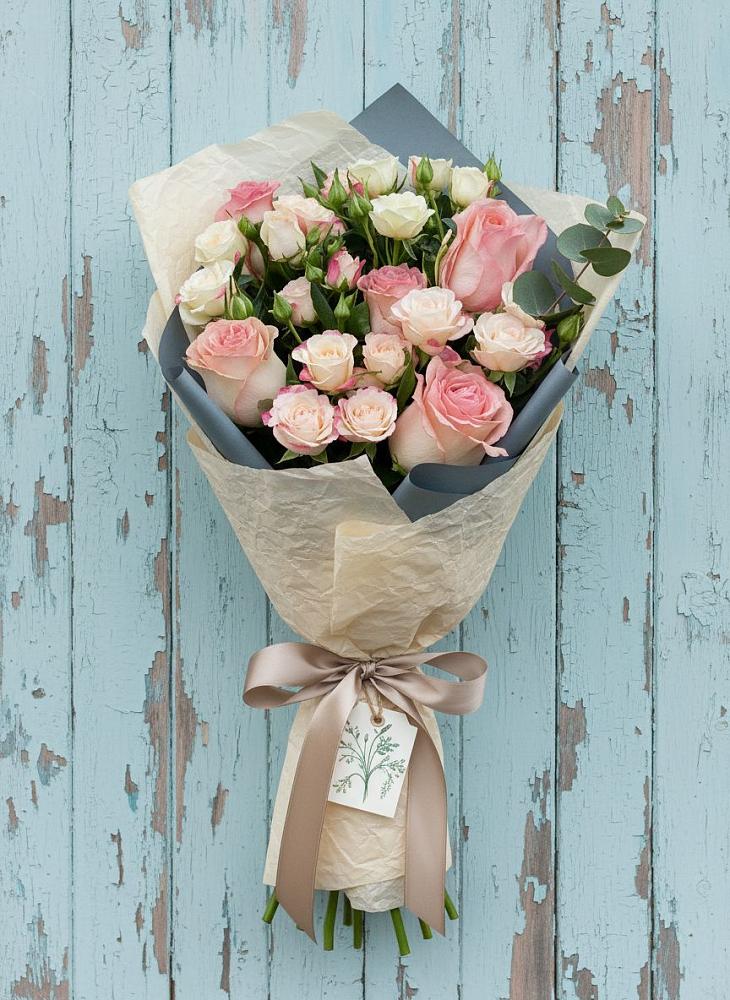 Букет цветов из: Розы в Аристово