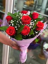 Букет цветов из:  Розы #REPLACE_PRED# Аристово