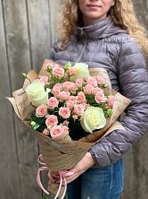 Букет цветов из:  Розы в Аристово
