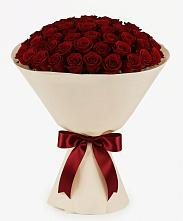 Букет 101 Бордовая роза Блэк Бакарра в Аристово