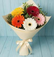 Букет цветов из:  Герберы в Аристово
