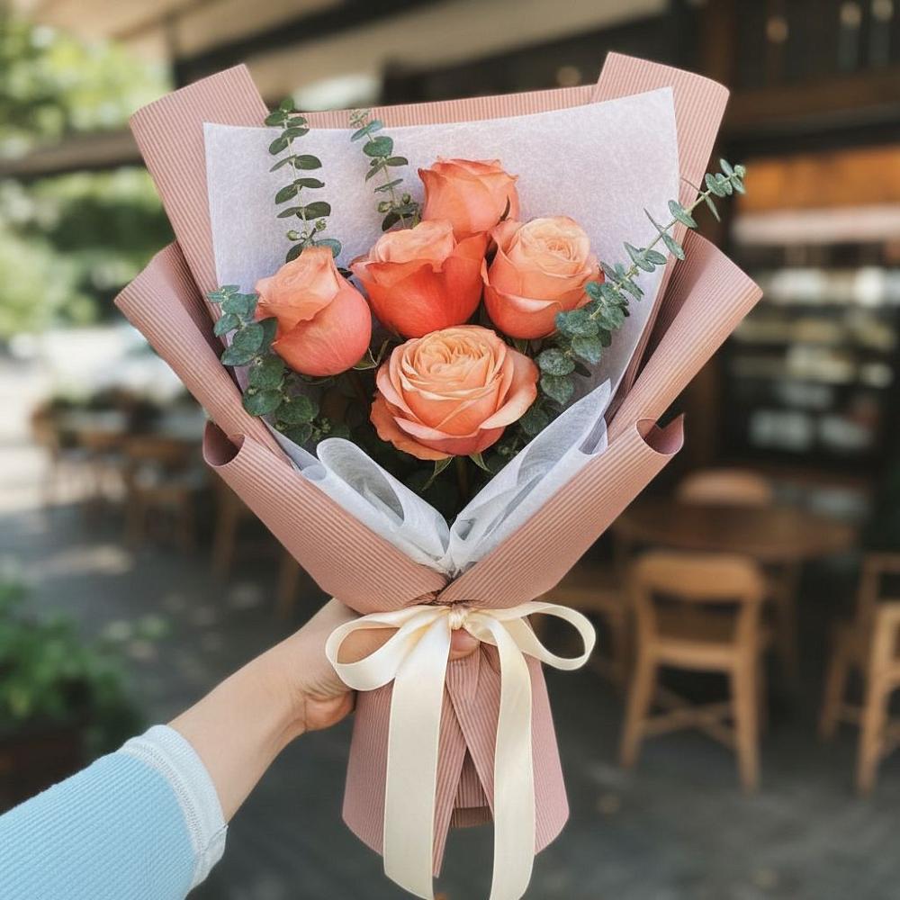 Букет цветов из: Розы в Аристово