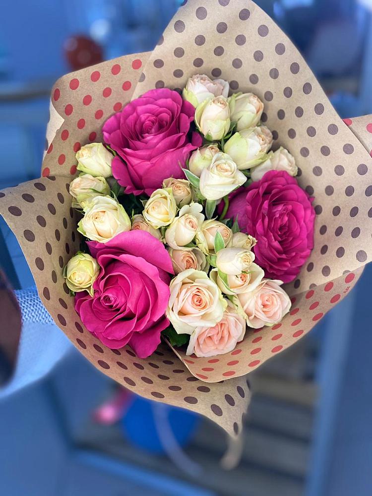 Букет цветов из: Розы в Аристово