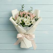 Букет цветов из:  Альстромерии #REPLACE_PRED# Аристово