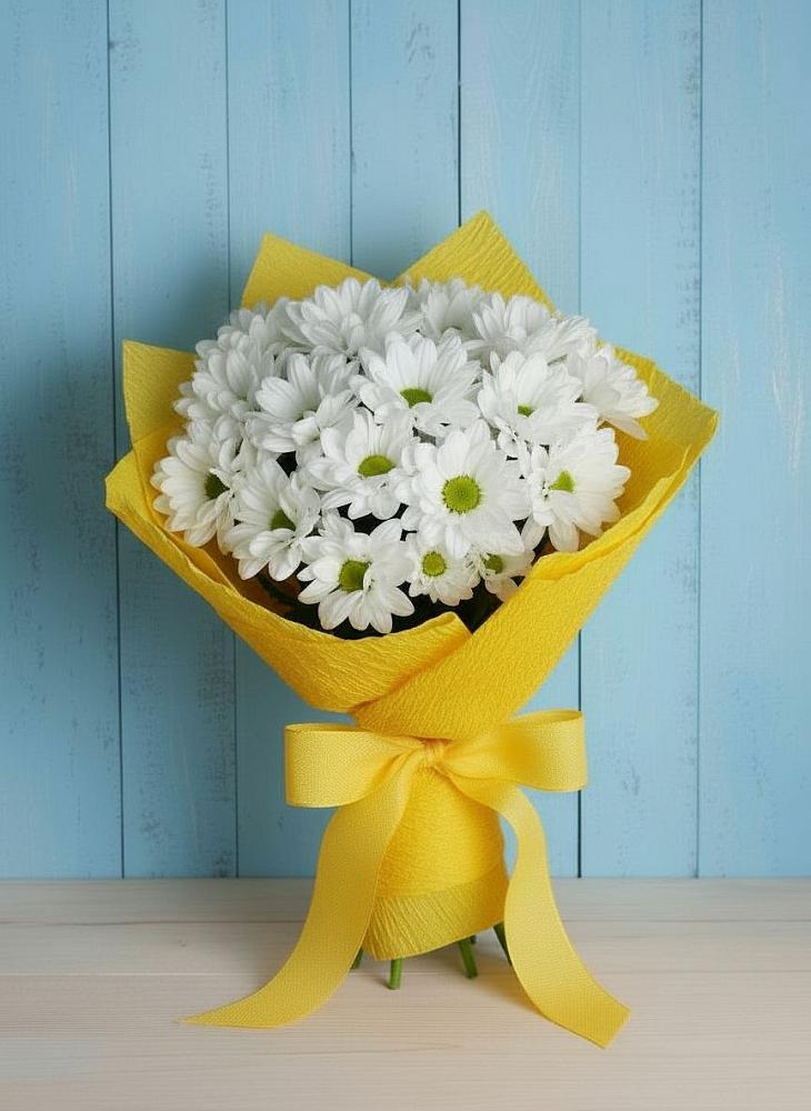 Букет цветов из: Хризантемы в Аристово