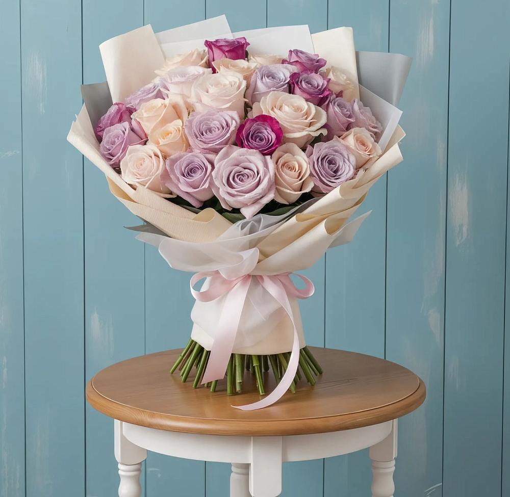 Букет цветов из: Розы в Аристово