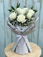 Букет цветов из:  Розы в Аристово