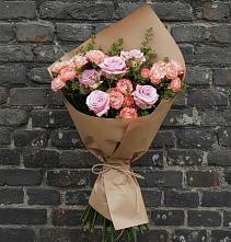 Букет цветов из:  Розы в Аристово