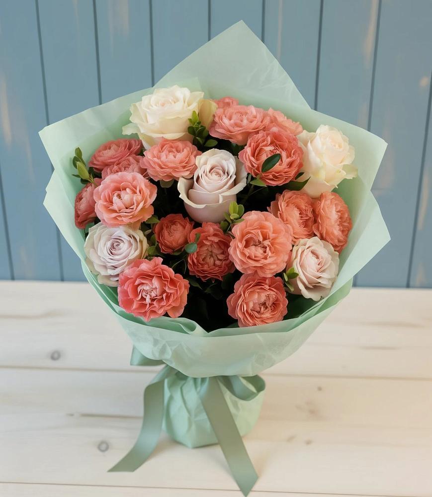 Букет цветов из: Розы в Аристово