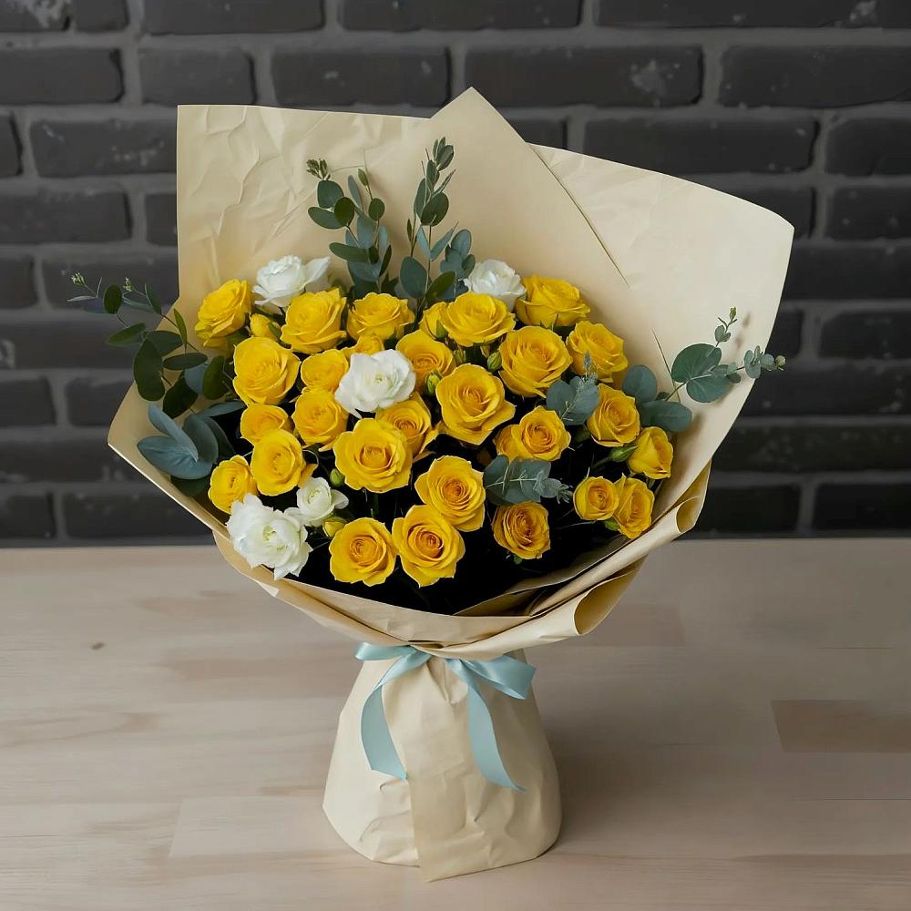 Букет цветов из: Розы в Аристово