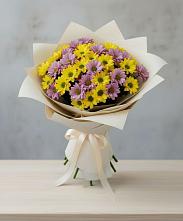 Букет цветов из:  Хризантемы в Аристово