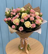 Букет цветов из:  Розы в Аристово