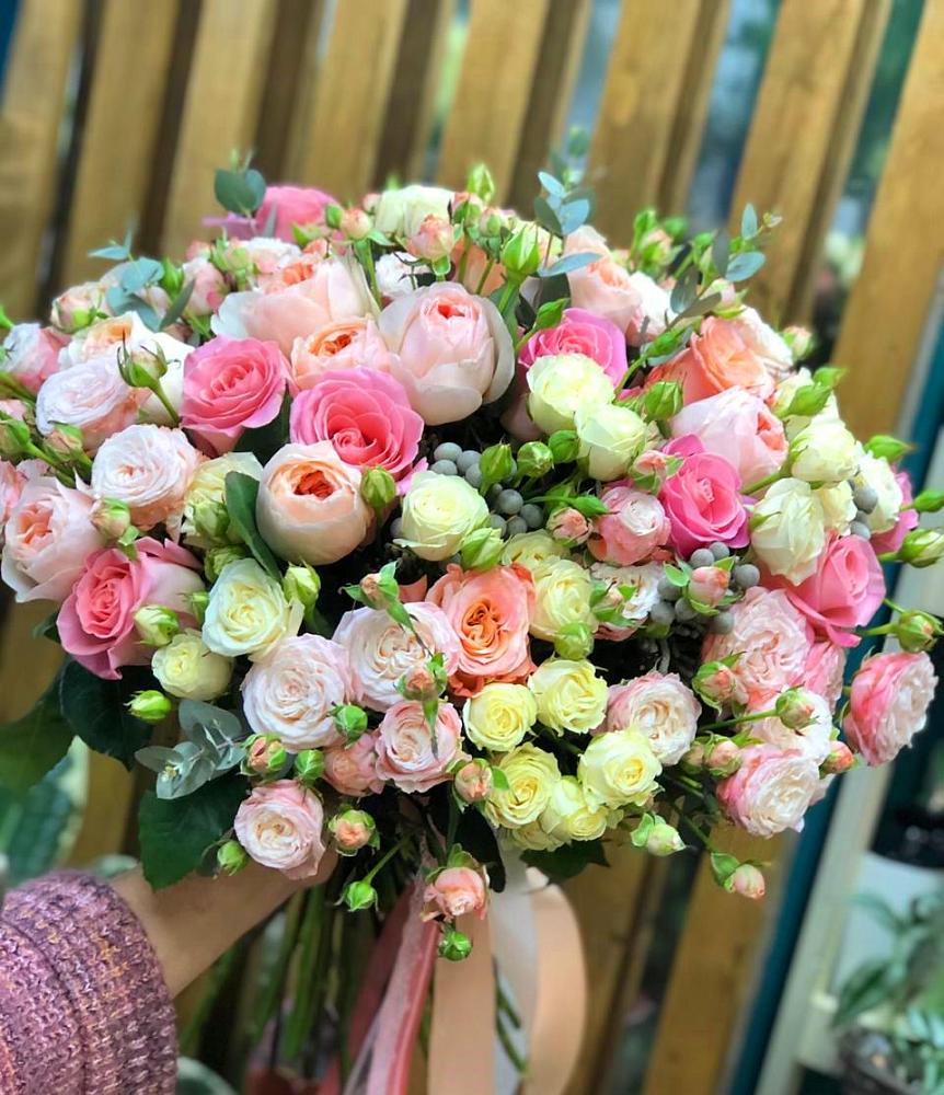 Букет цветов из: Розы в Аристово