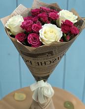 Букет цветов из:  Розы в Аристово