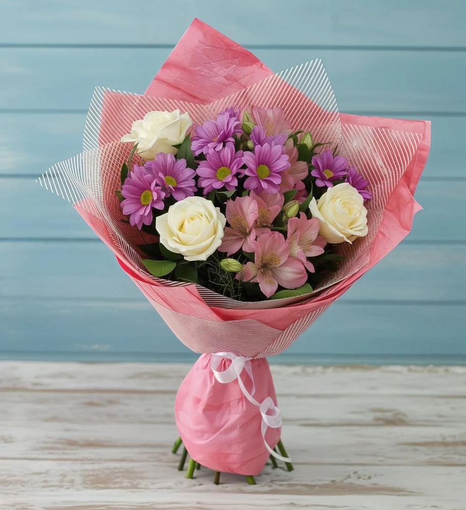 Букет цветов из: Герберы в Аристово