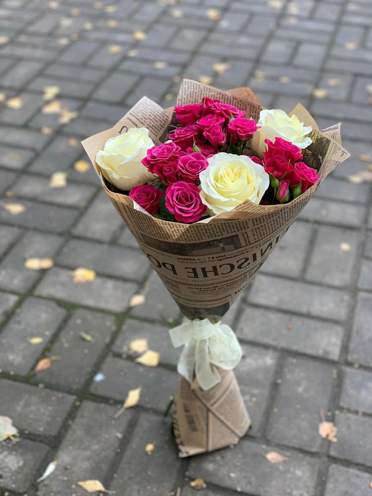 Букет цветов из: Розы в Аристово