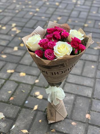 Букет цветов из: Розы в Аристово