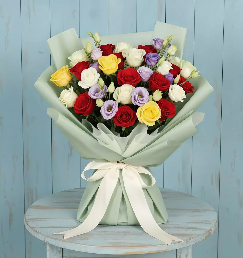 Букет цветов из: Розы в Аристово