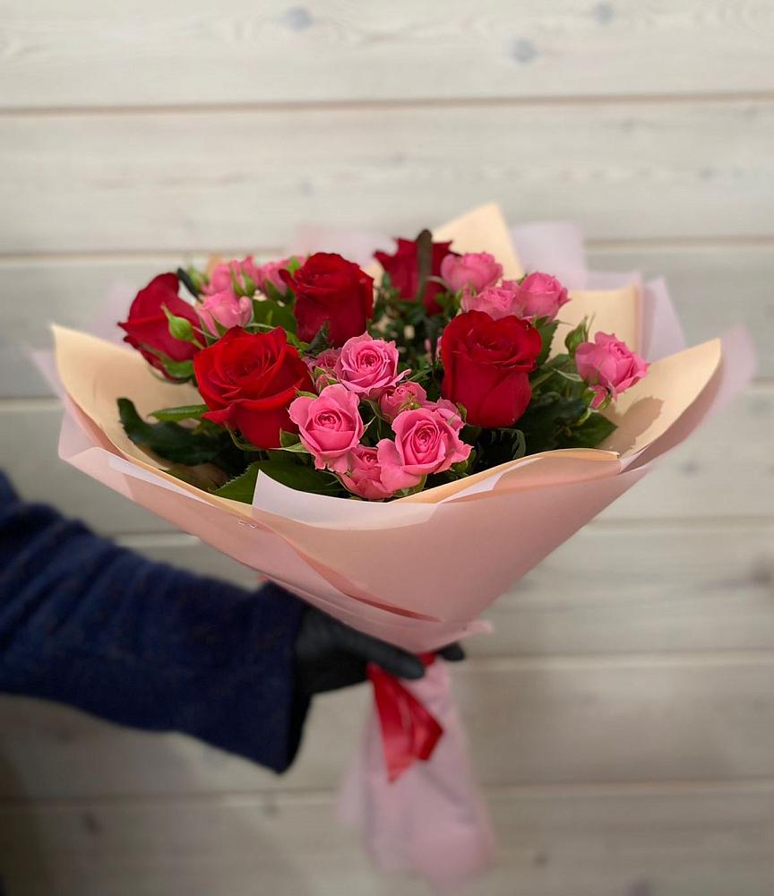 Букет цветов из: Розы в Аристово