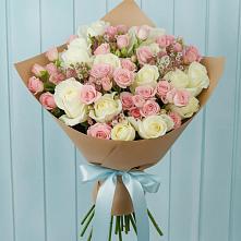 Букет цветов из:  Розы в Аристово